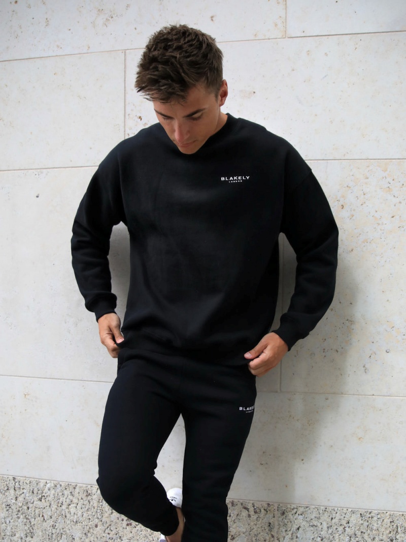 Black Blakely Universal Relaxed Jumper | RMLH-79534