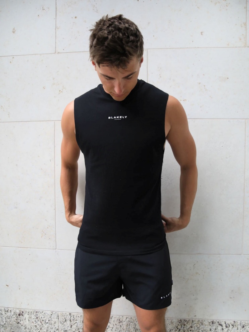 Black Blakely Universal Sleeveless Tee | WEOX-23715