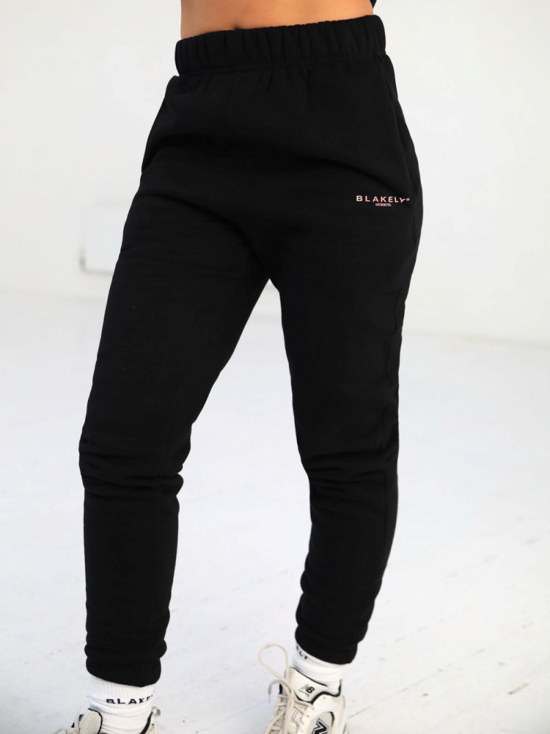 Black & Pink Blakely Women\'s Members Sweatpants | IZGA-08472