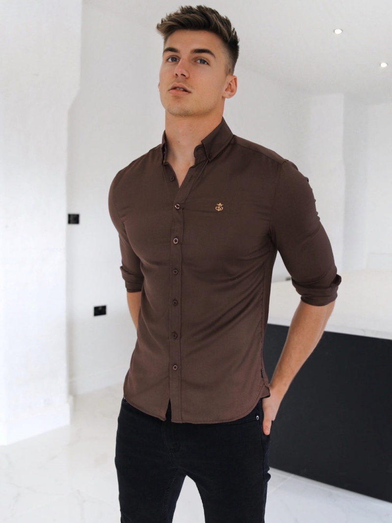 Blakely Holbrook Fitted Stretch Shirt | XWHL-40935