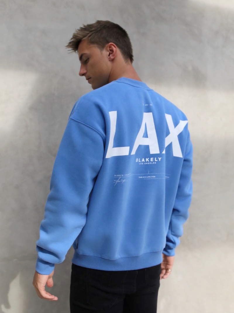 Blue Blakely LAX Relaxed Jumper | CGNT-37298