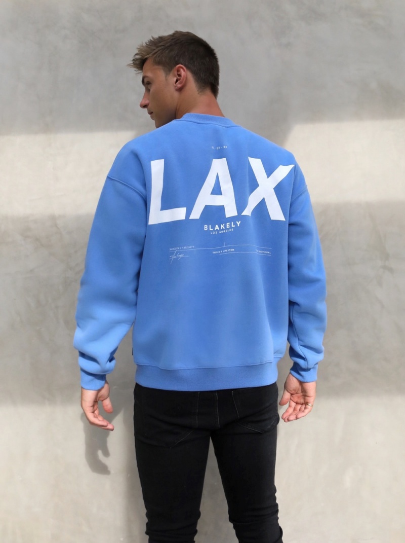 Blue Blakely LAX Relaxed Jumper | CGNT-37298