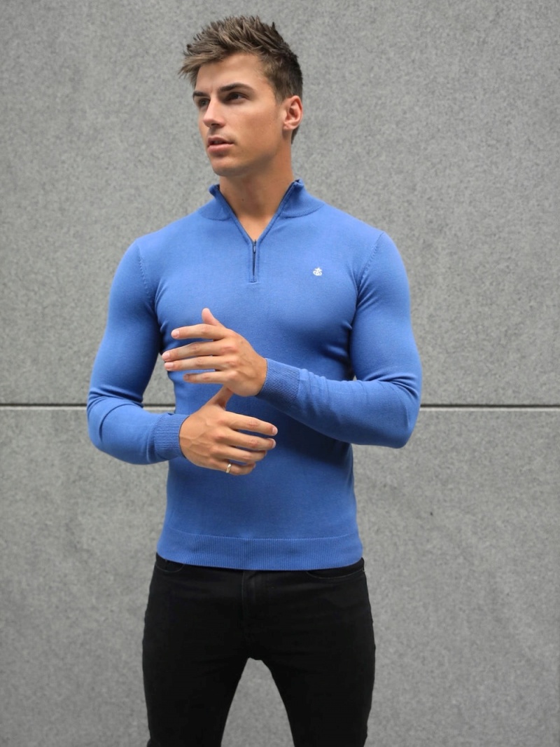 Blue Blakely Oxbridge Jumper | HGFY-86392