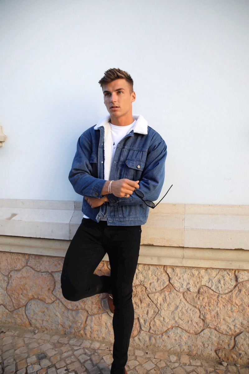 Blue Blakely Raleigh Denim Jacket | KLNZ-49257