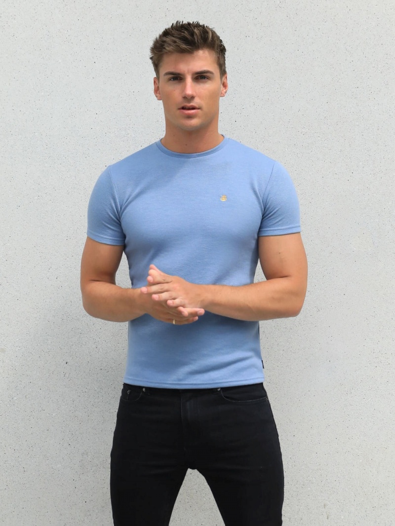Blue Blakely Recco T-Shirt | OGAV-04812