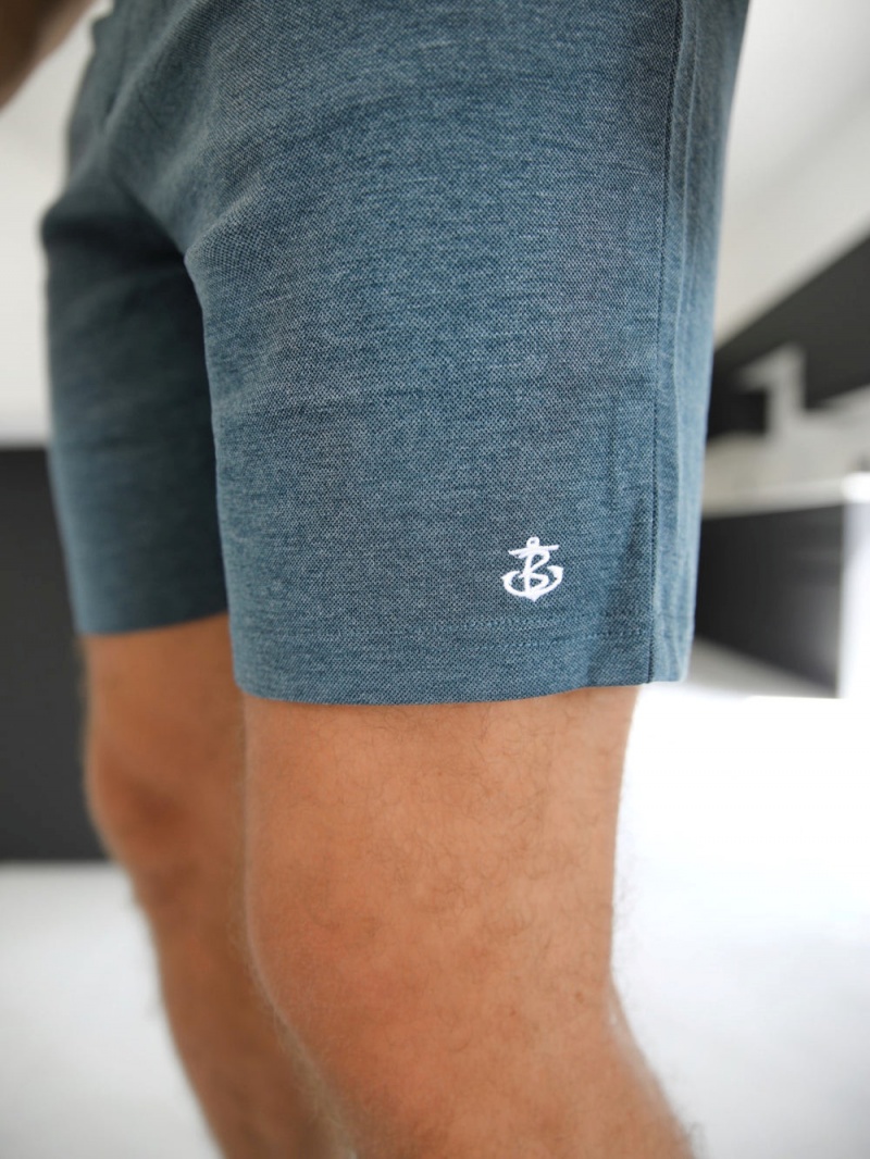 Blue Blakely Sorrento Stretch Fit Shorts | VWXI-80159