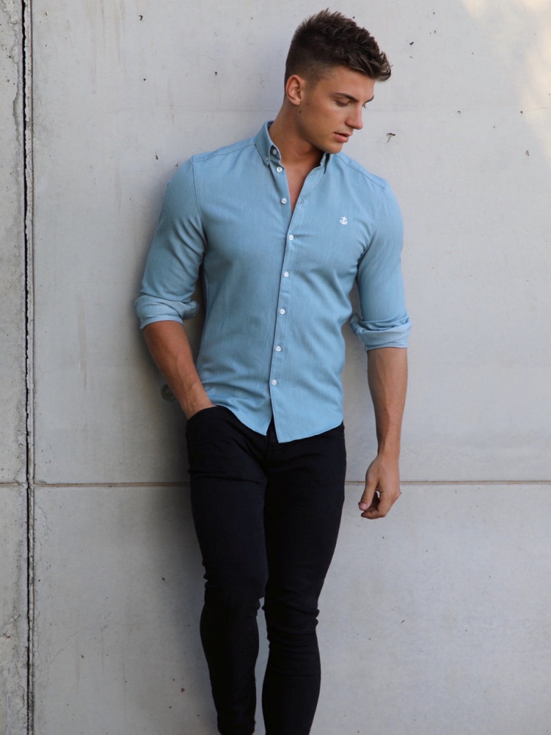 Blue Blakely Torino Shirt | QEDJ-51630