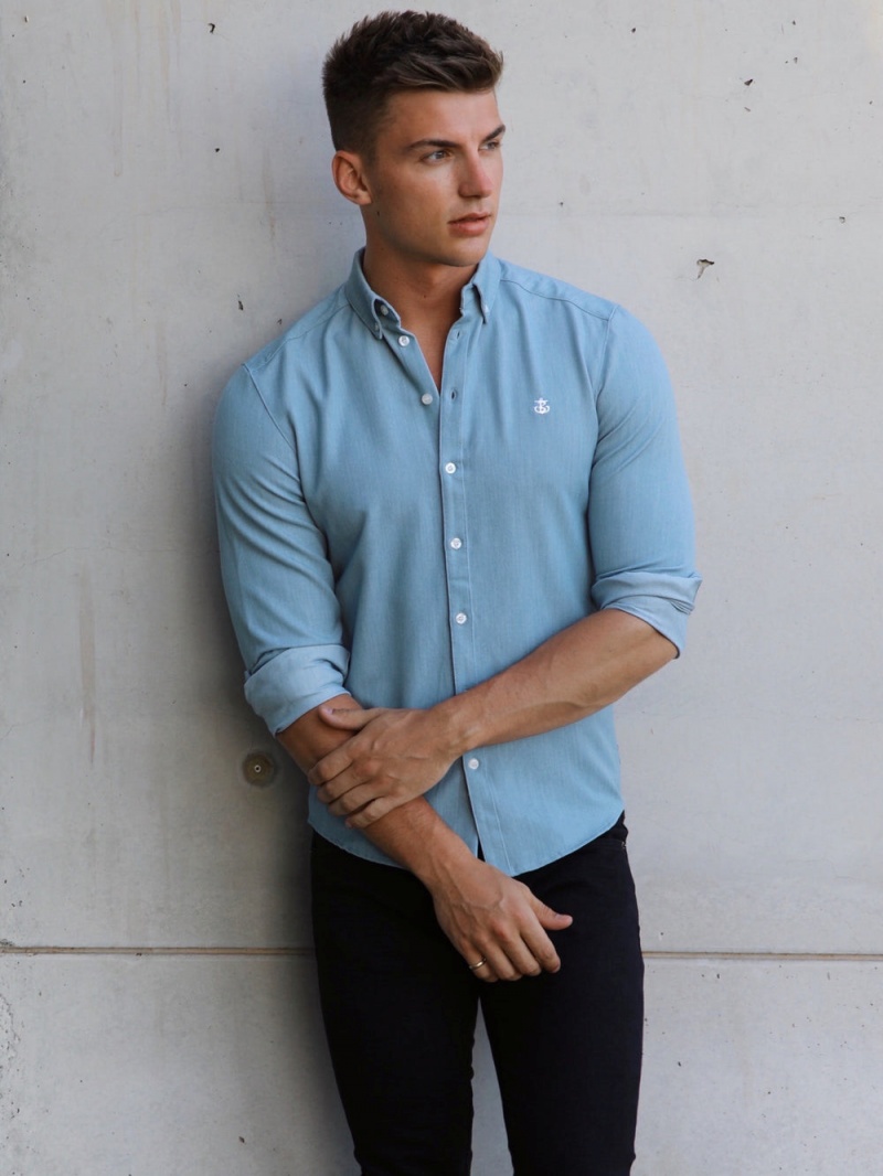 Blue Blakely Torino Shirt | QEDJ-51630