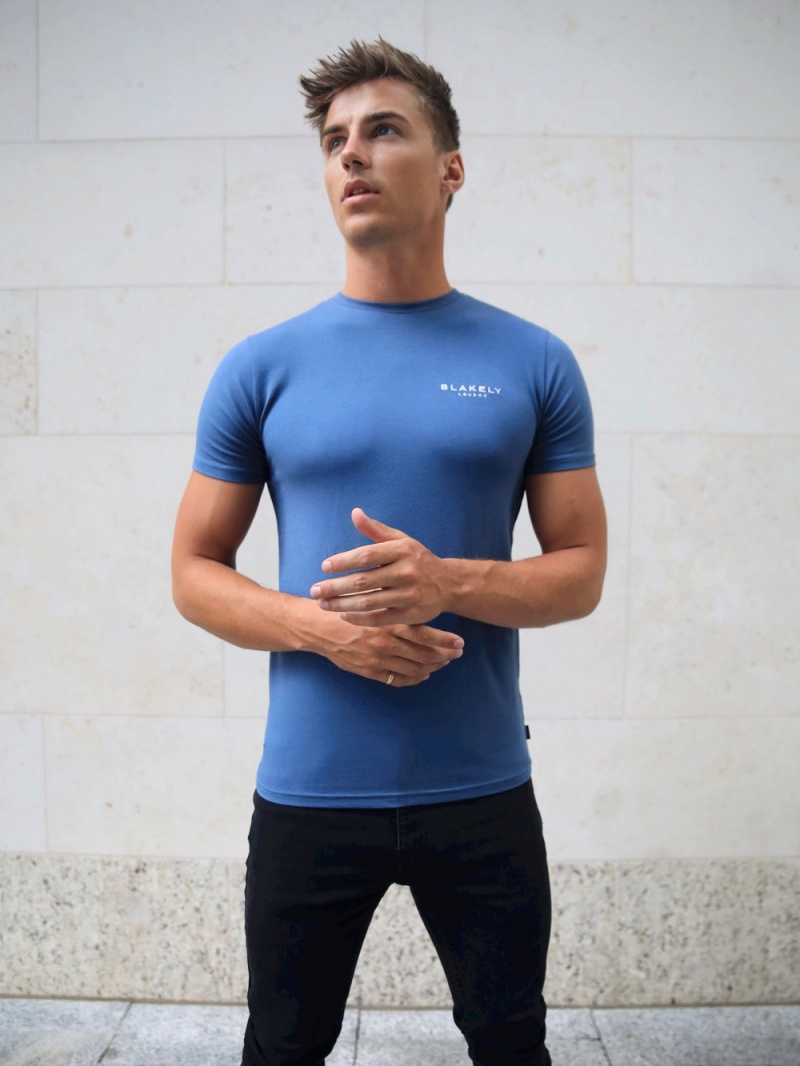Blue Blakely Universal T-Shirt | LTIS-60392