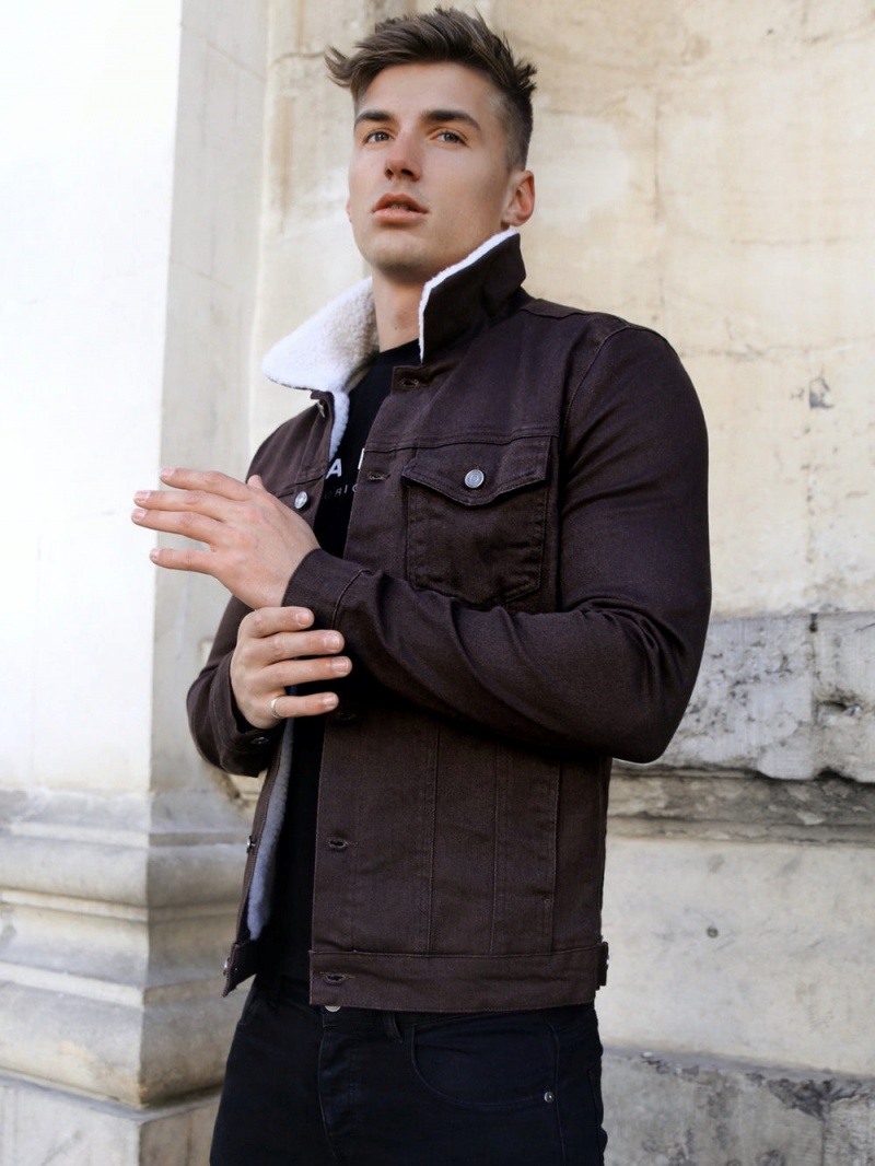 Brown Blakely Baltimore Denim Jacket | CGES-30291