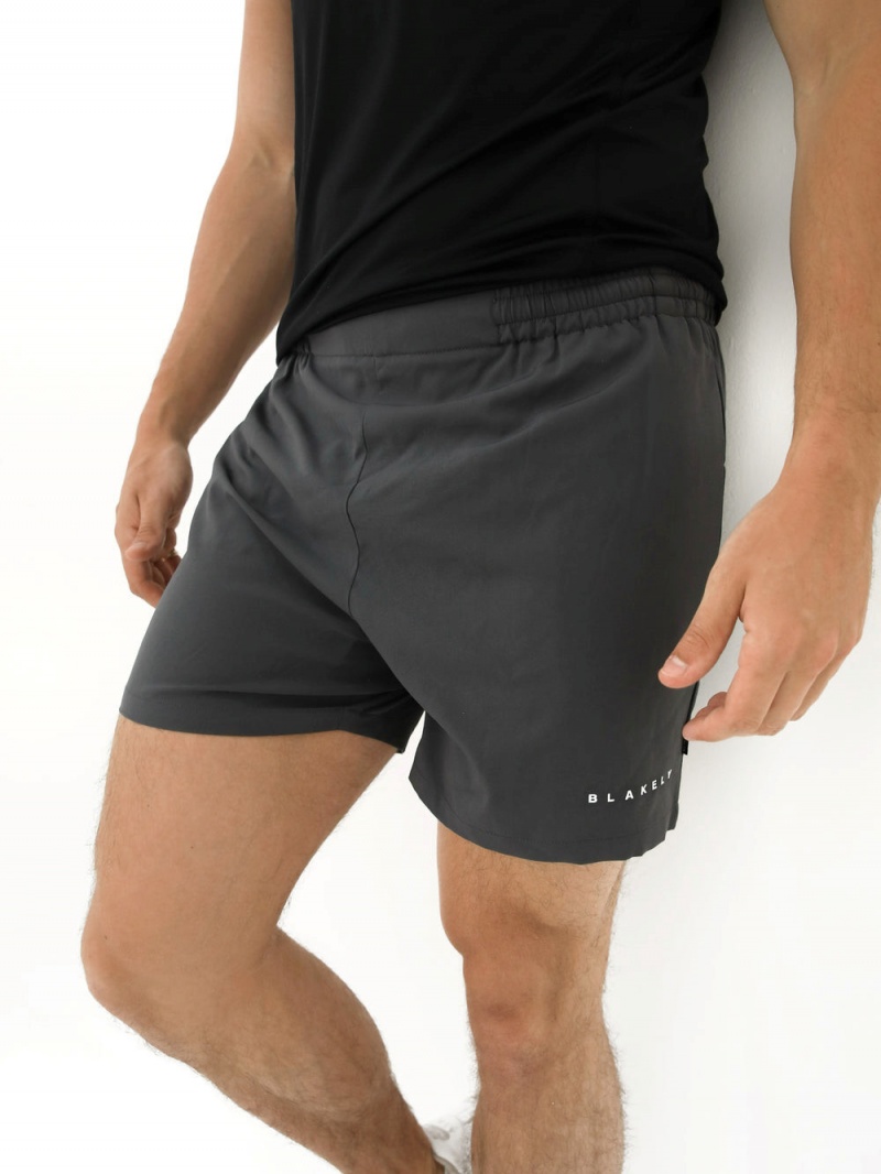 Charcoal Blakely Apex Active Shorts | VPSK-49561