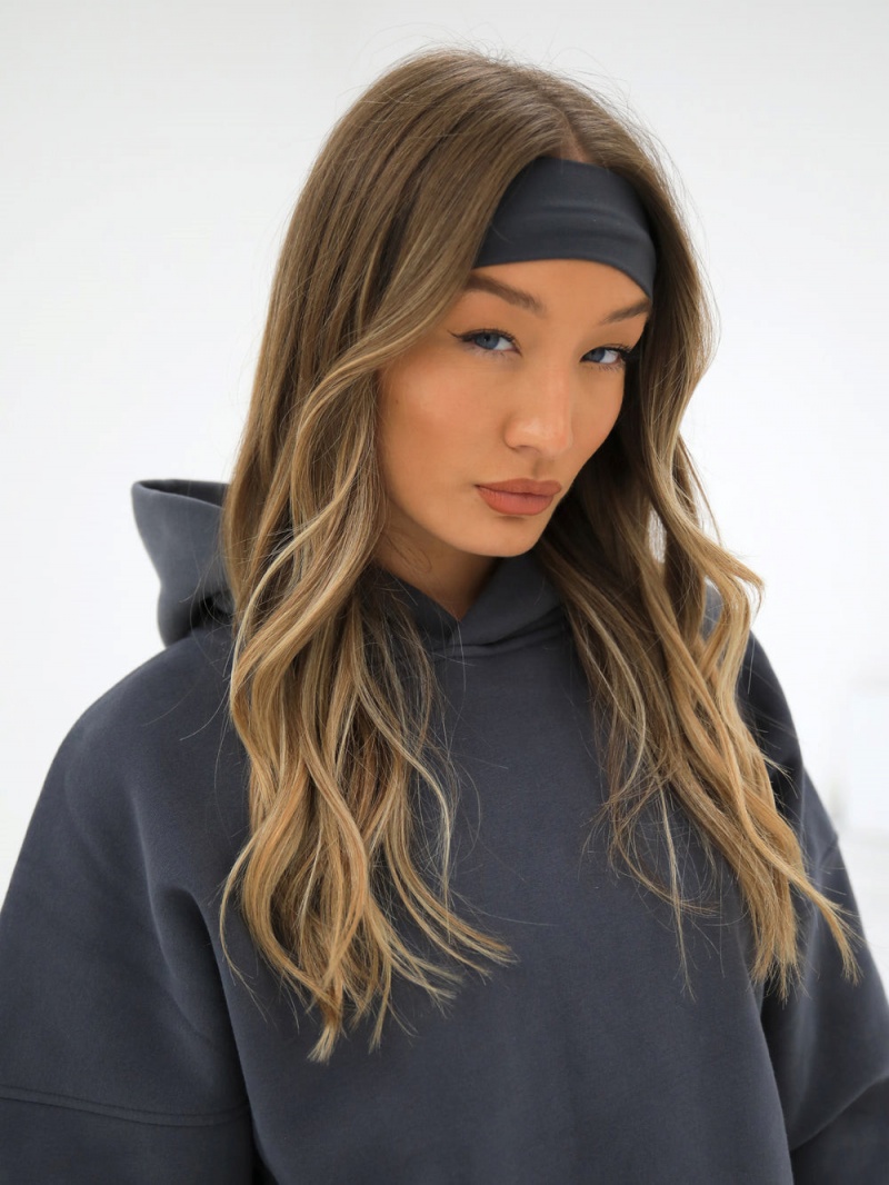 Charcoal Blakely Soft Headband | CIHB-84135