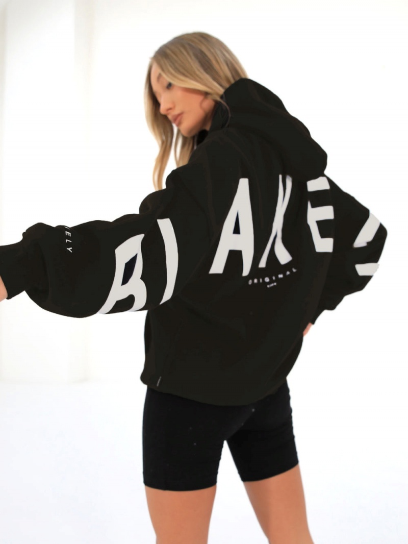 Dark Chocolate Blakely Isabel Oversized Hoodie | DOQB-16547