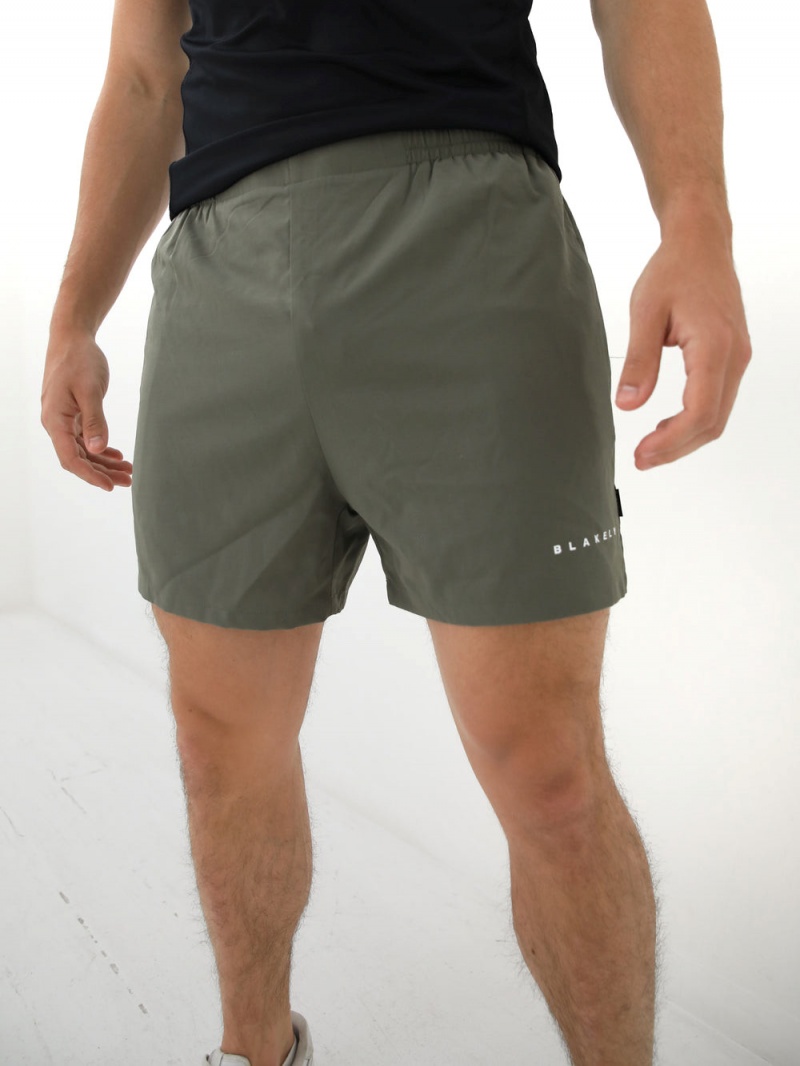 Dark Green Blakely Apex Active Shorts | SPFK-56130