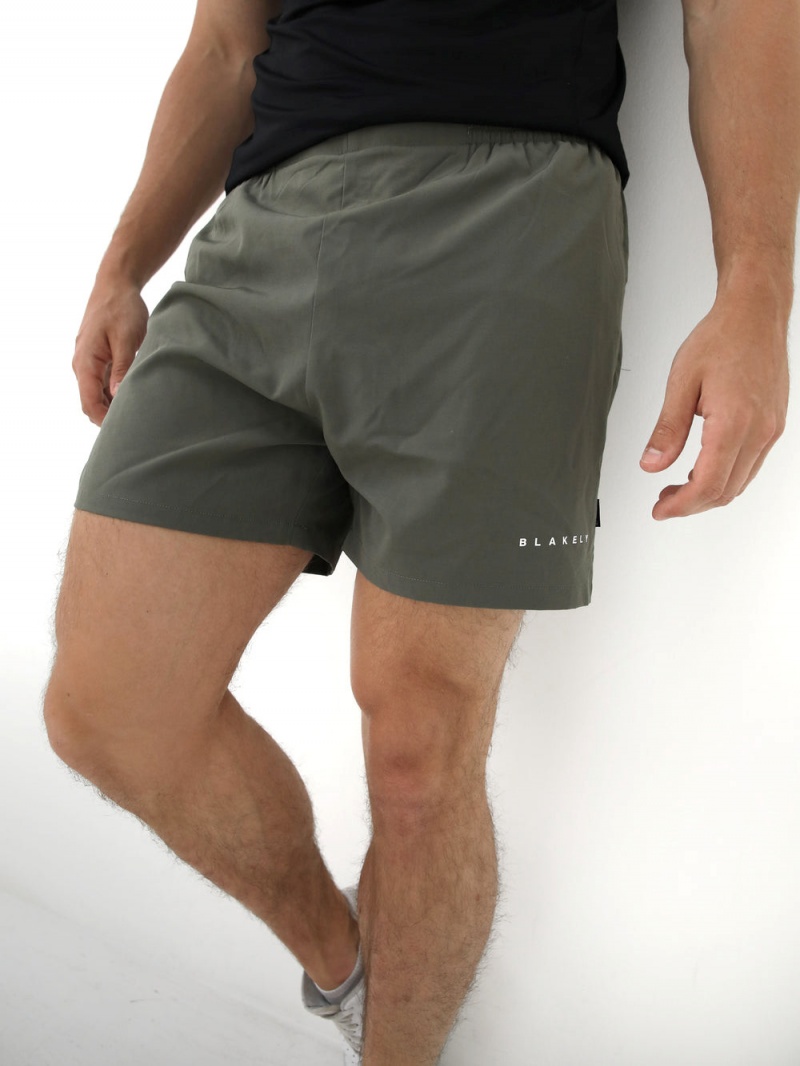 Dark Green Blakely Apex Active Shorts | SPFK-56130