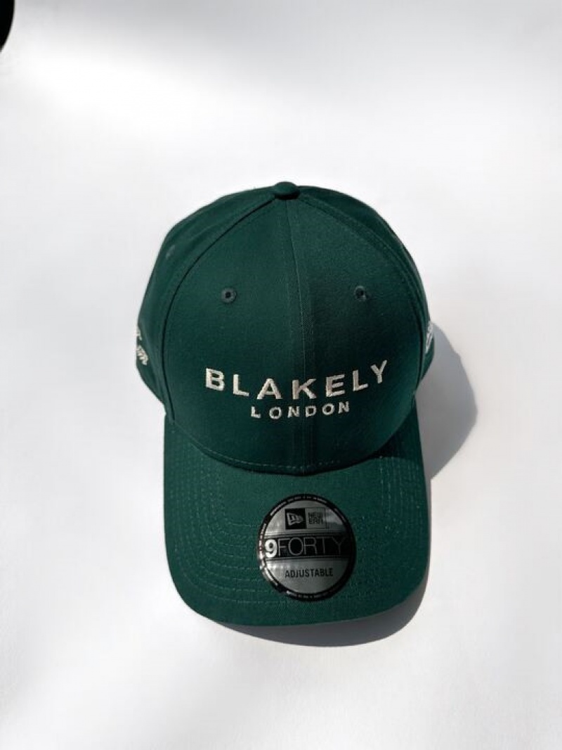 Dark Green Blakely Baseball Cap | EFVC-97361