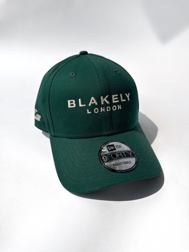 Dark Green Blakely Baseball Cap | EFVC-97361
