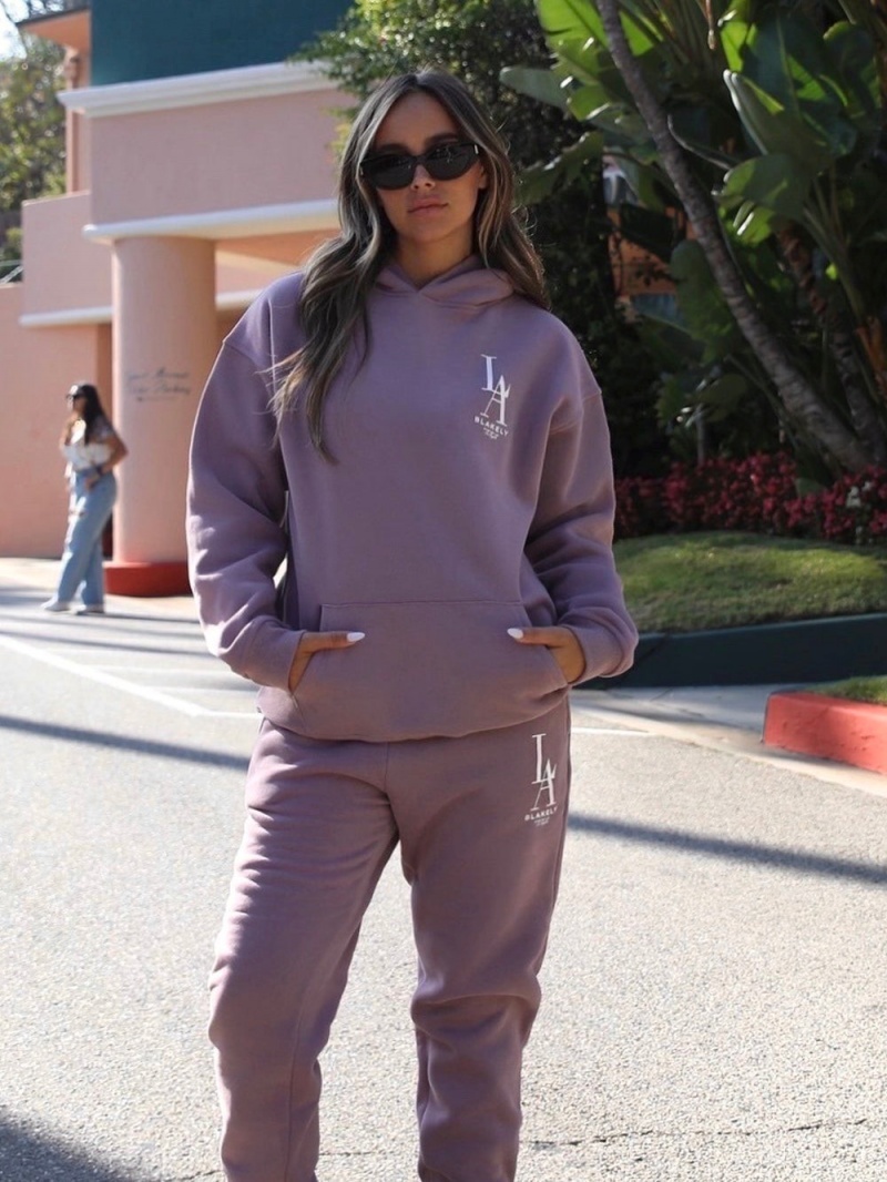 Dusty Pink Blakely Studio Sweatpants | IWFO-52791