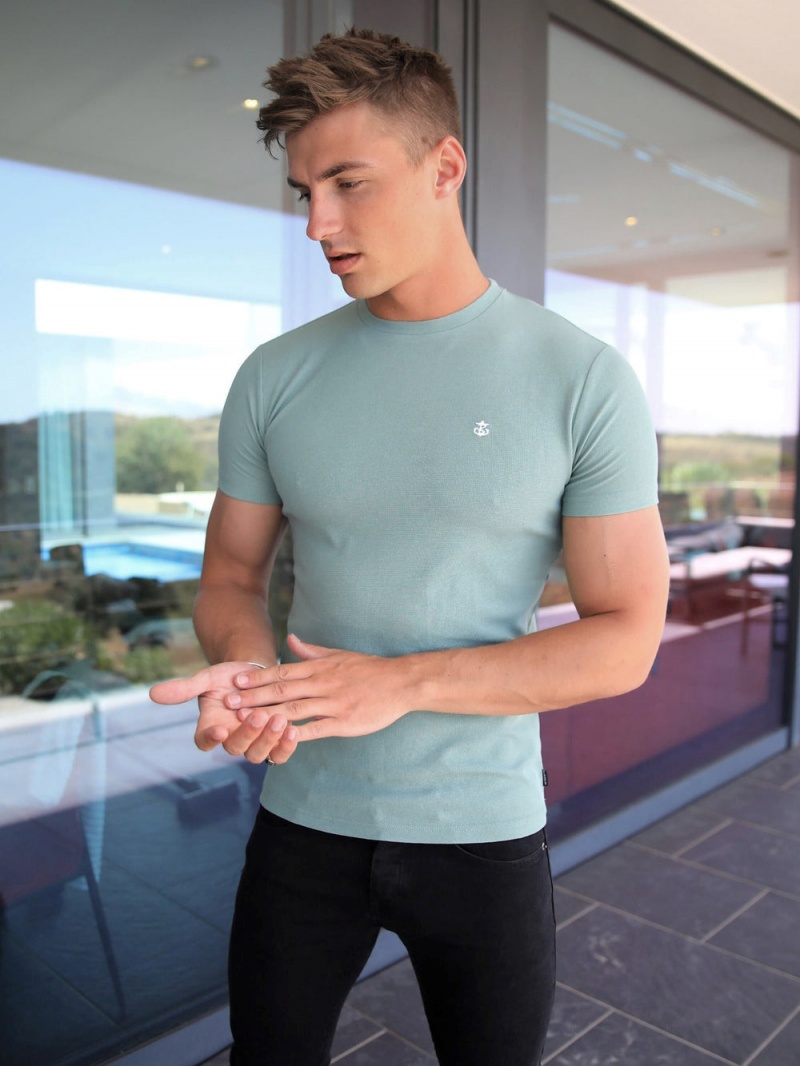 Green Blakely Eli T-Shirt | AXMD-94260