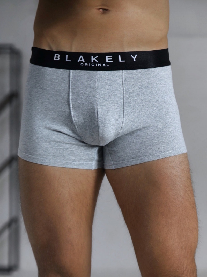 Grey 3 Pack Blakely BLK Boxers | RNOW-54793