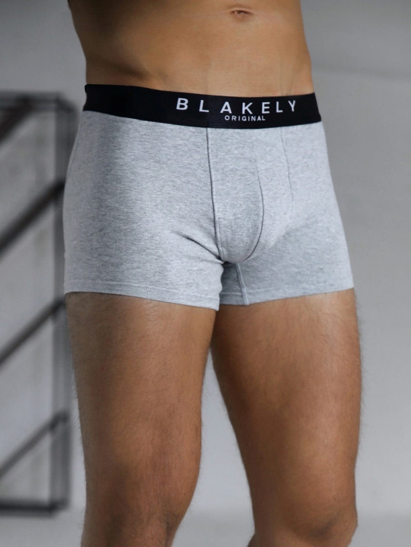 Grey 3 Pack Blakely BLK Boxers | RNOW-54793