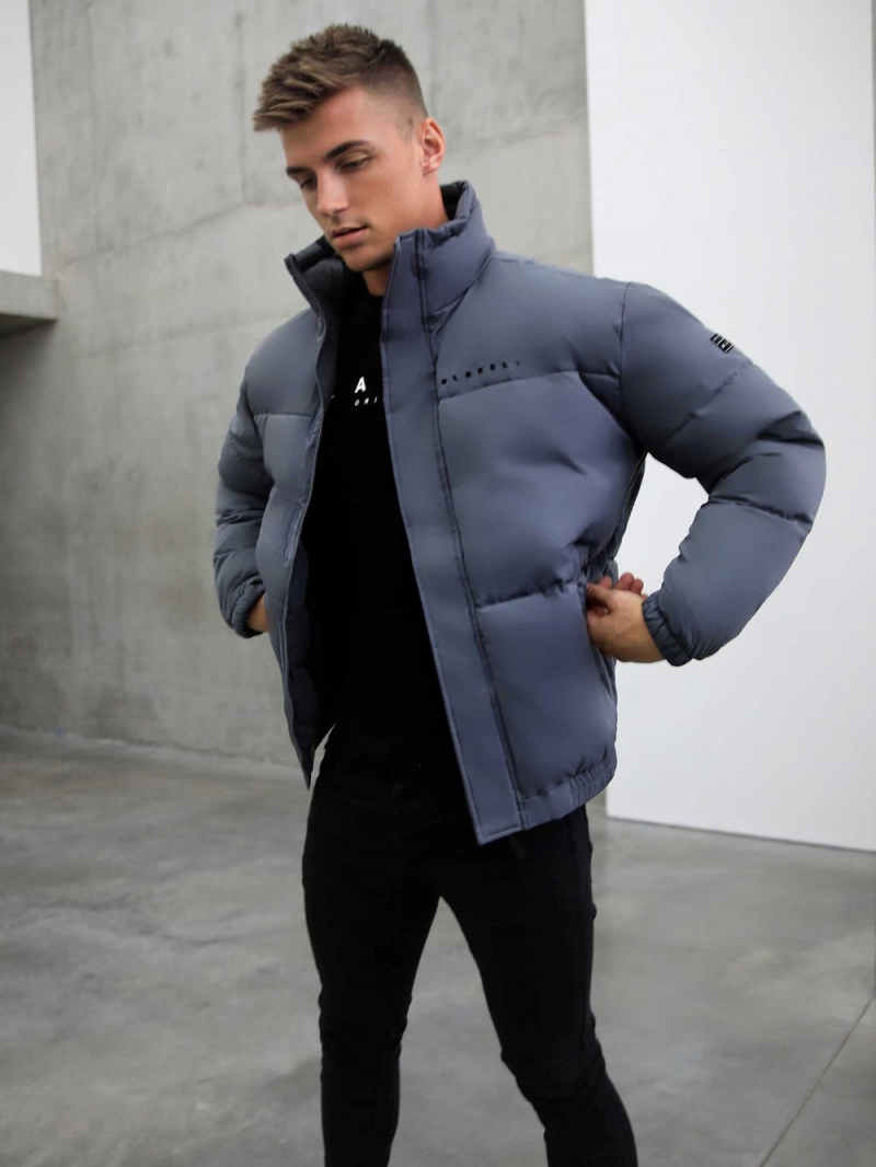 Grey Blakely Fallon Coat | HPCU-73812