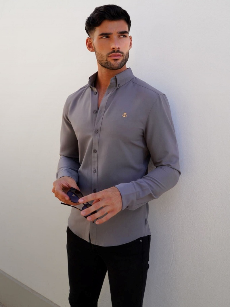 Grey Blakely Jenson Shirt | JNFR-43627