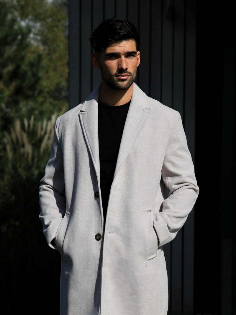 Grey Blakely Knightsbridge Tailored Coat | IMED-15268