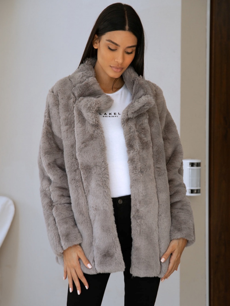 Grey Blakely Marlowe Coat | UZPK-38461