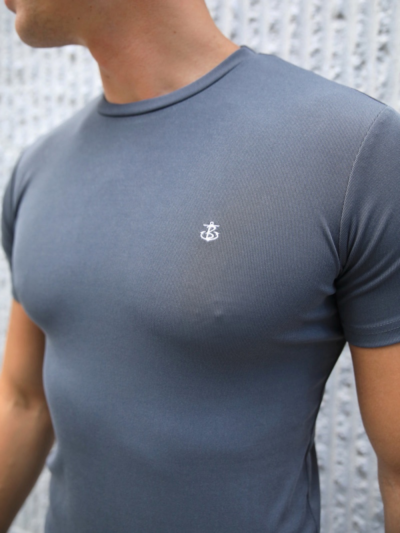 Grey Blakely Torbora T-Shirt | RXMB-45876