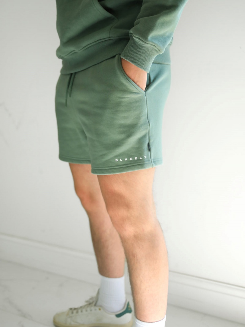 Khaki Blakely Evolved Jogger Shorts | LQWC-82790