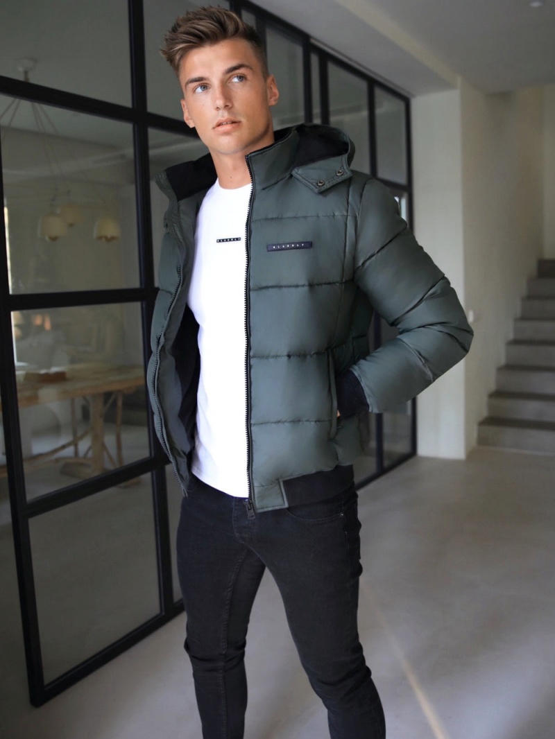 Khaki Green Blakely B1 | Coat | MIWB-23654