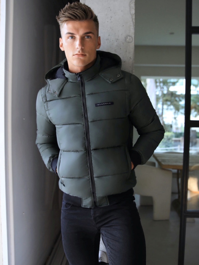 Khaki Green Blakely B1 | Coat | MIWB-23654