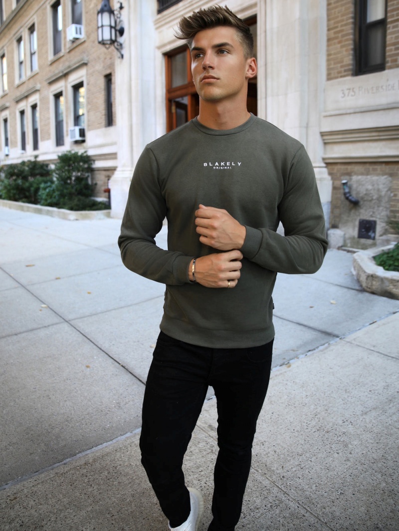 Khaki Green Blakely Rorso Jumper | ZTDA-23467