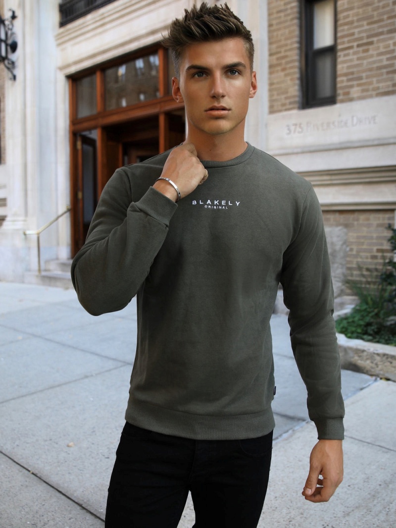 Khaki Green Blakely Rorso Jumper | ZTDA-23467