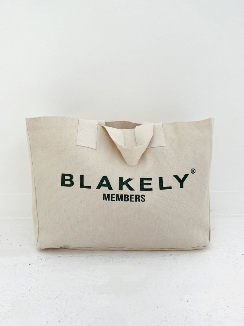 Natural Blakely Members Tote Bag | TJZR-02865