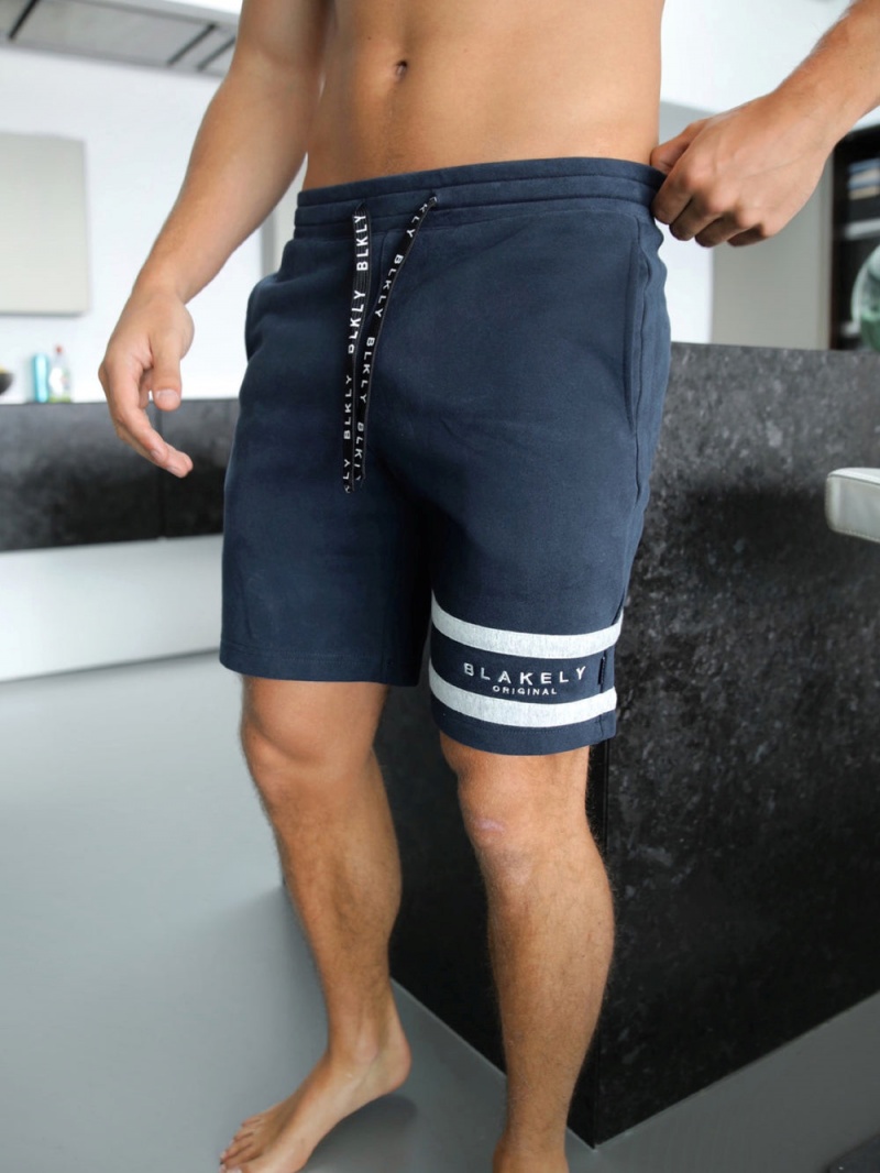 Navy Blakely Maddox Shorts | PCID-01829