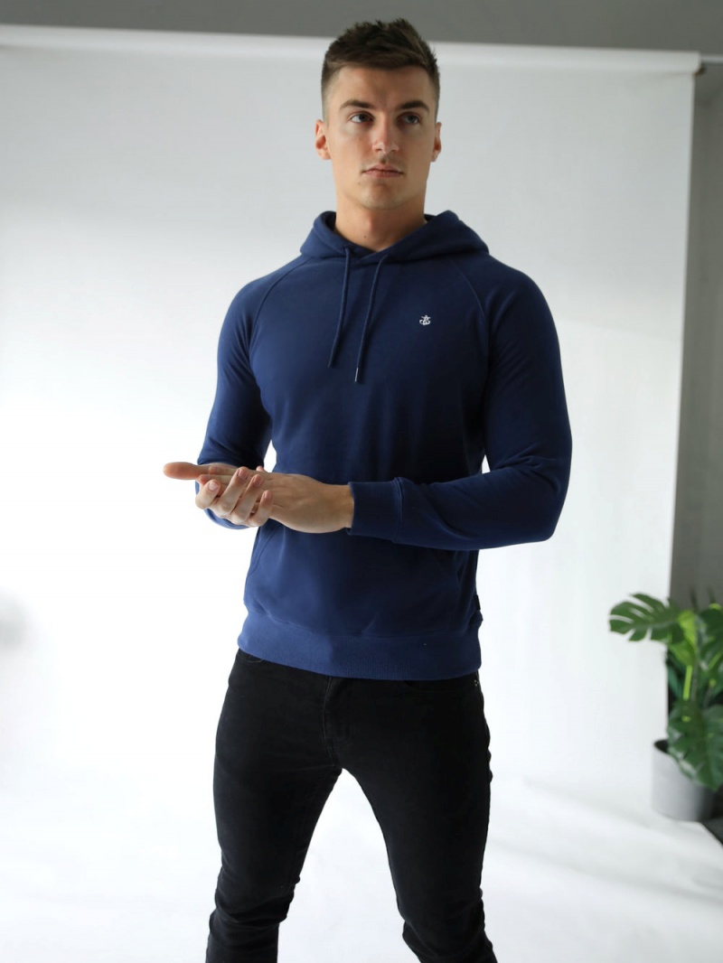 Navy Blakely Praiano Hoodie | EIMD-98407