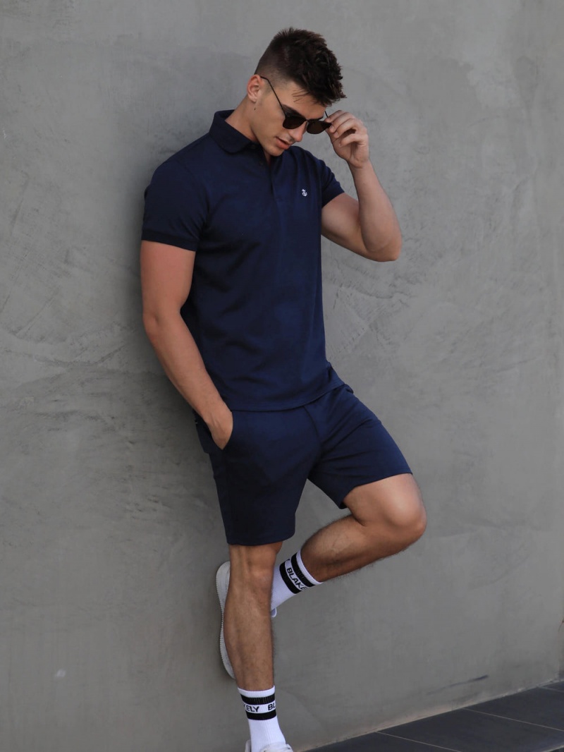 Navy Blakely Sorrento Polo | RNVJ-41502