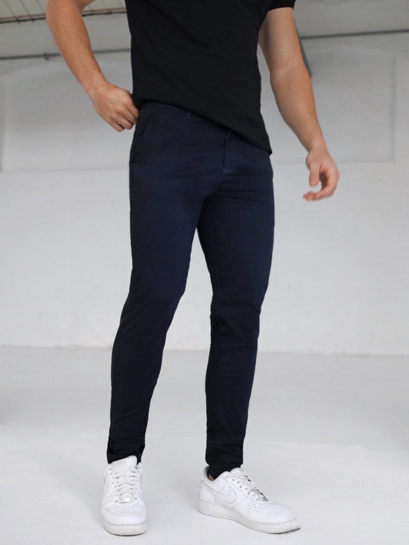 Navy Blakely Stretch Chino | WZAP-45213