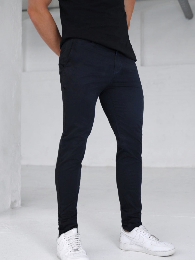 Navy Blakely Stretch Chino | WZAP-45213