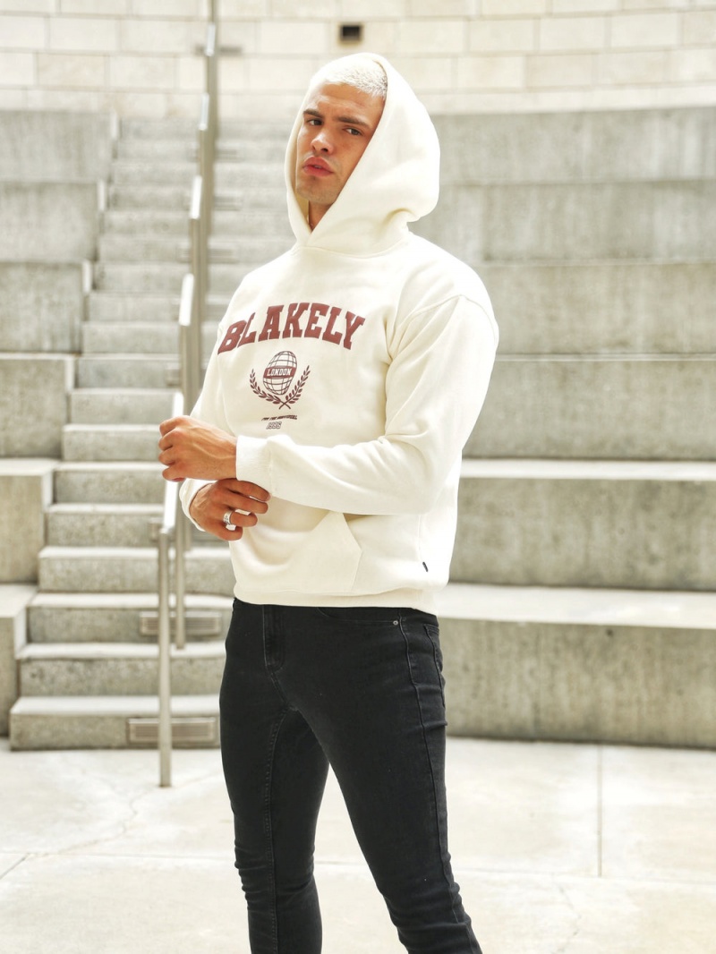 Off White Blakely Varsity Relaxed Hoodie | PQGS-29701
