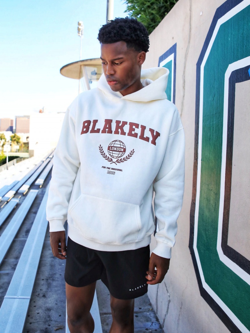 Off White Blakely Varsity Relaxed Hoodie | PQGS-29701