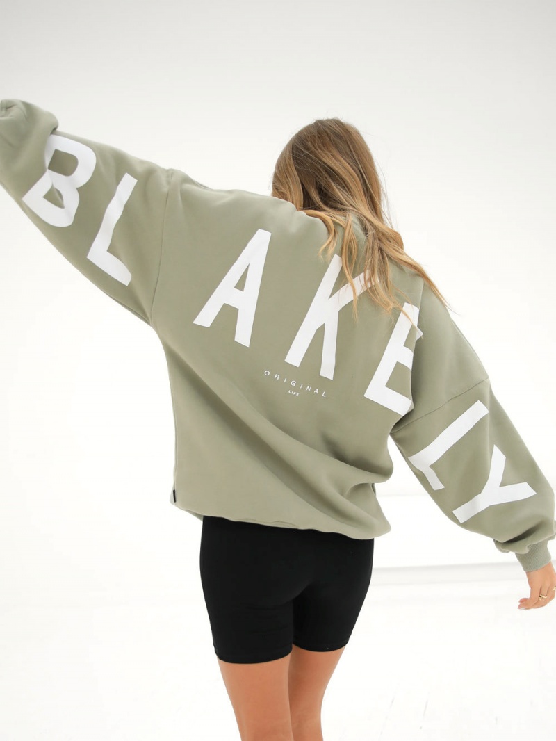 Olive Blakely Isabel Oversized Jumper | JYXP-48561