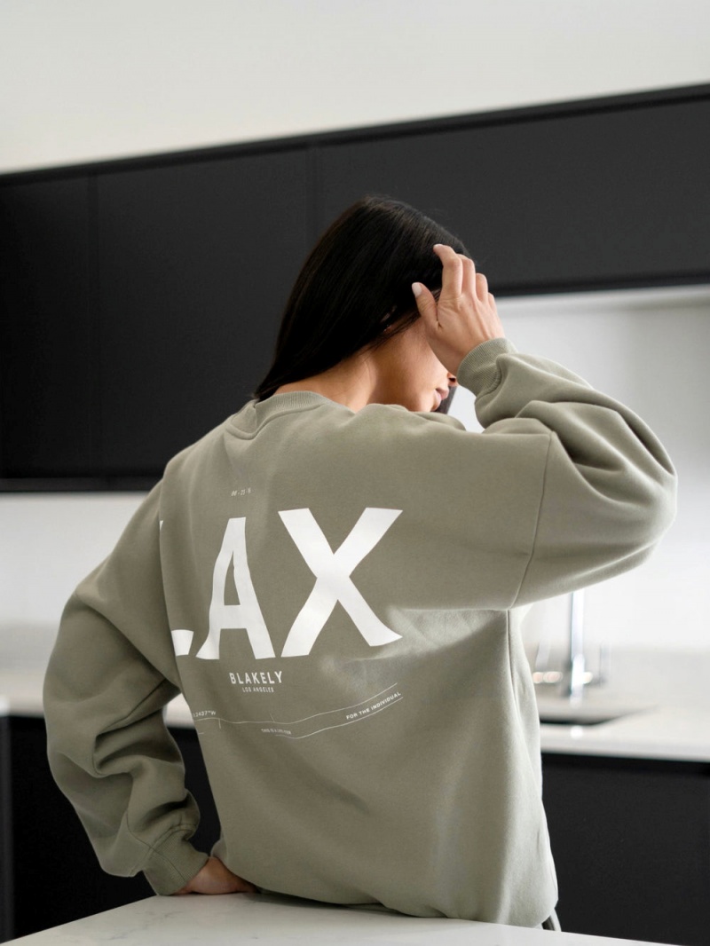 Olive Blakely LAX Isabel Oversized Jumper | OJSM-14506