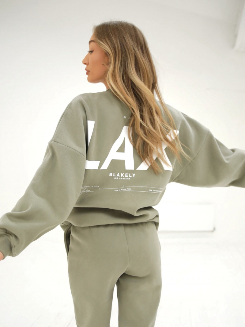 Olive Blakely LAX Isabel Oversized Jumper | OJSM-14506