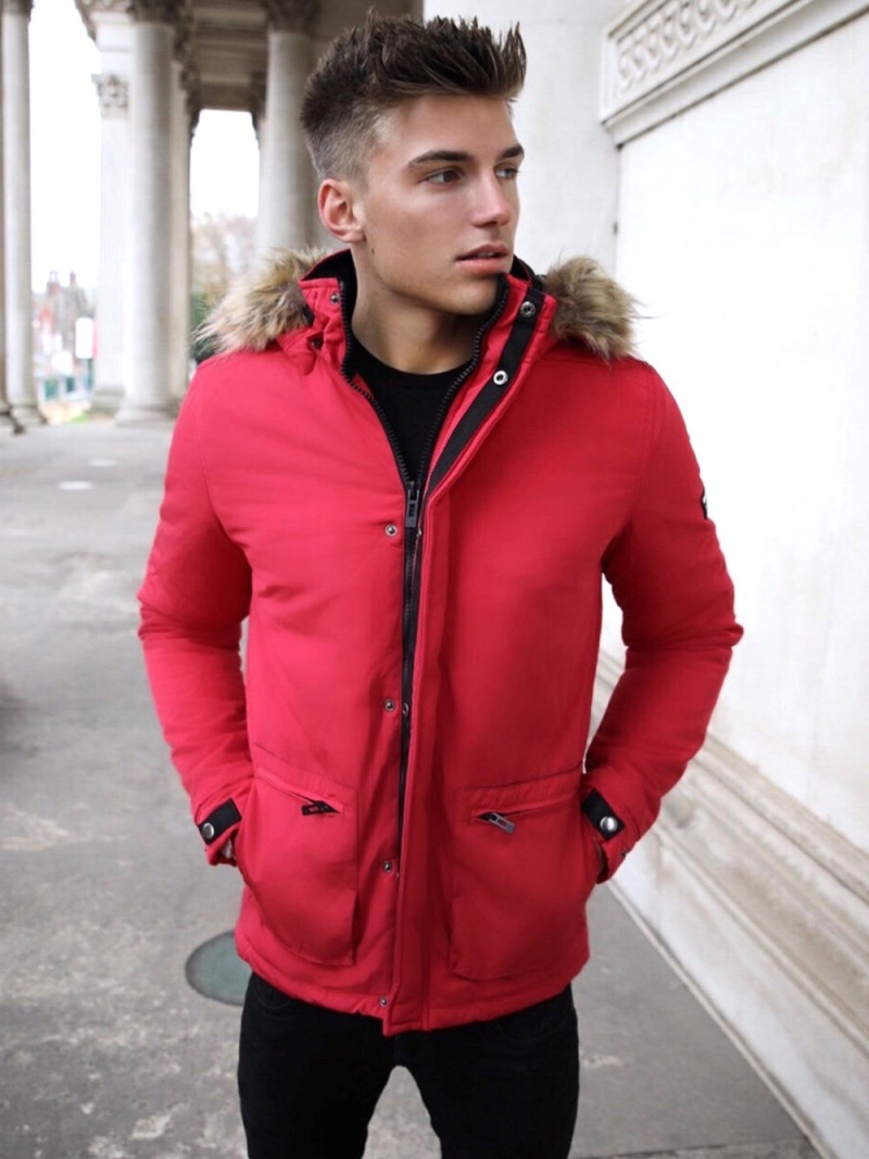 Red Blakely Missoula Coat | LTHM-56893