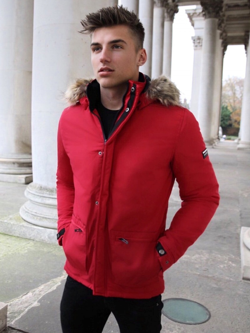 Red Blakely Missoula Coat | LTHM-56893