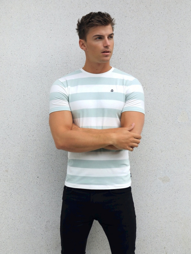 Sage Blakely Loano Stripe T-Shirt | QZGY-98762