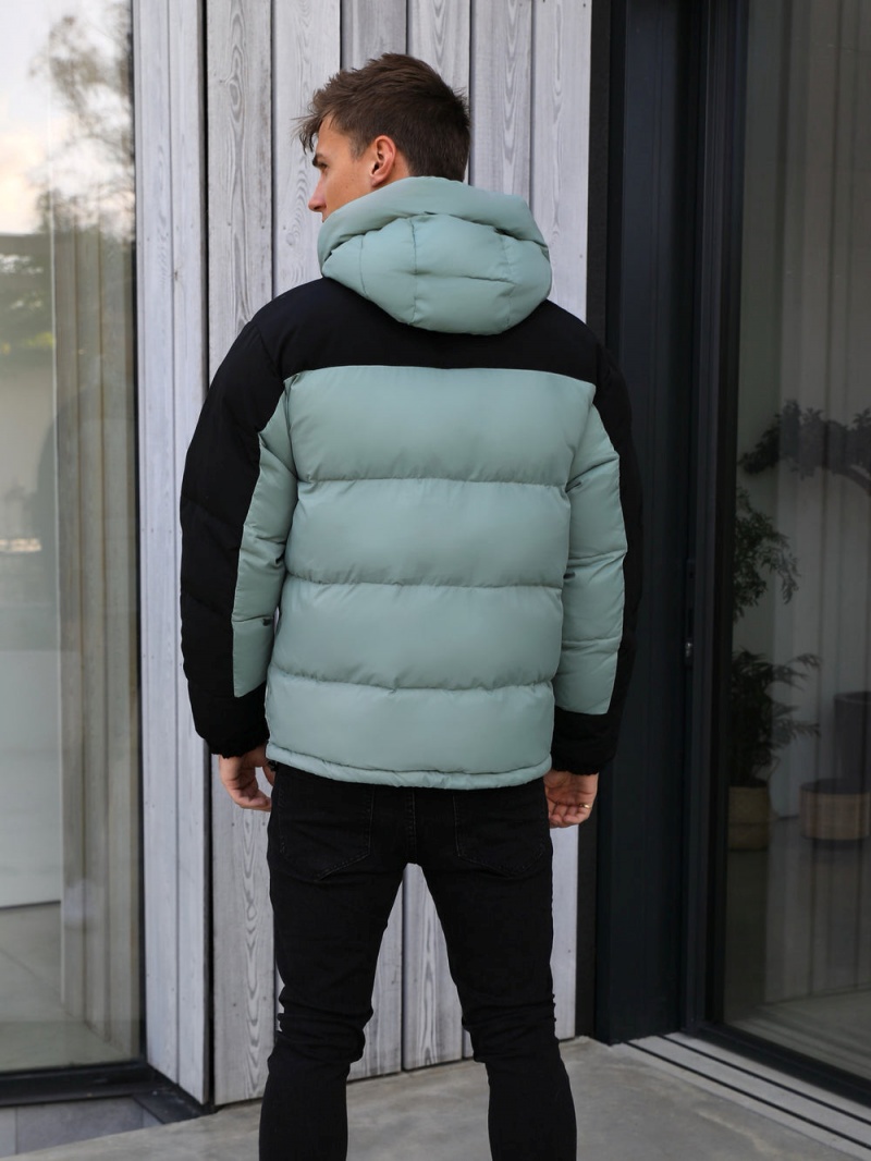 Sage Green Blakely Tampa Puffer Coat | XOWB-86017